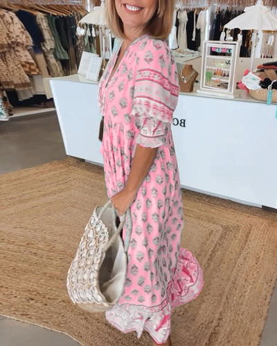 NOVA – Printed Casual Dress